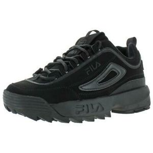 Fila Disruptor II 2 Triple Black Sneaker Mens 7.5 EU 40 Unisex Athletic Platform